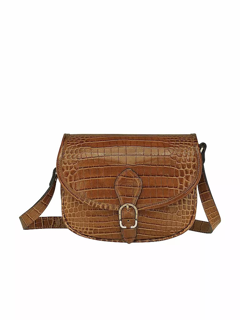 LONGCHAMP | Longchamp 1980 Croco Umhängetasche Small, Natural | beige