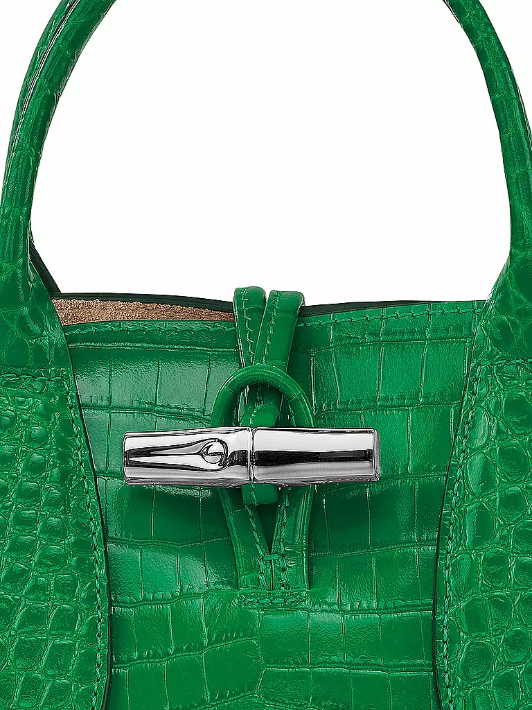 LONGCHAMP | Roseau Handtasche Top Handle Bag Small, Green | 