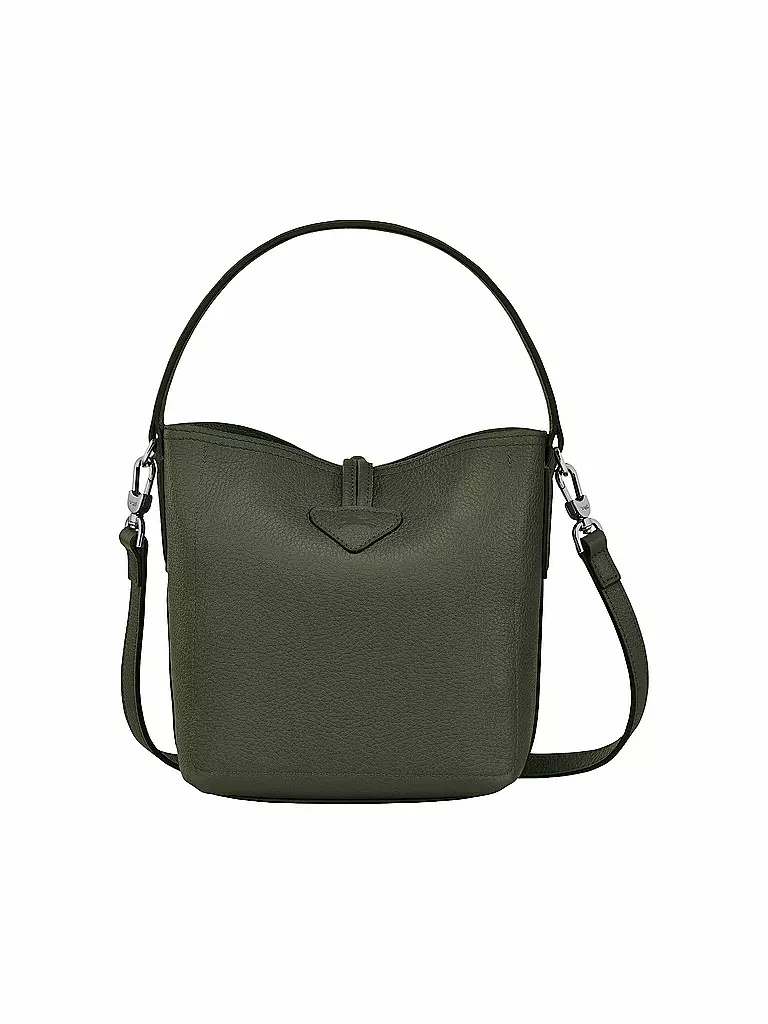 LONGCHAMP | Roseau Schultertasche, Khaki | 