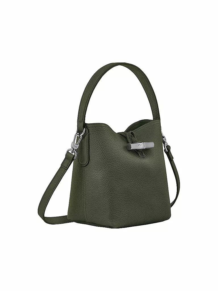 LONGCHAMP | Roseau Schultertasche, Khaki | 