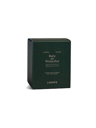 LOOOPS | Duftkerze 75g Ruhe der Winterzeit 