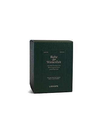 LOOOPS | Duftkerze 250g Ruhe der Winterzeit 
