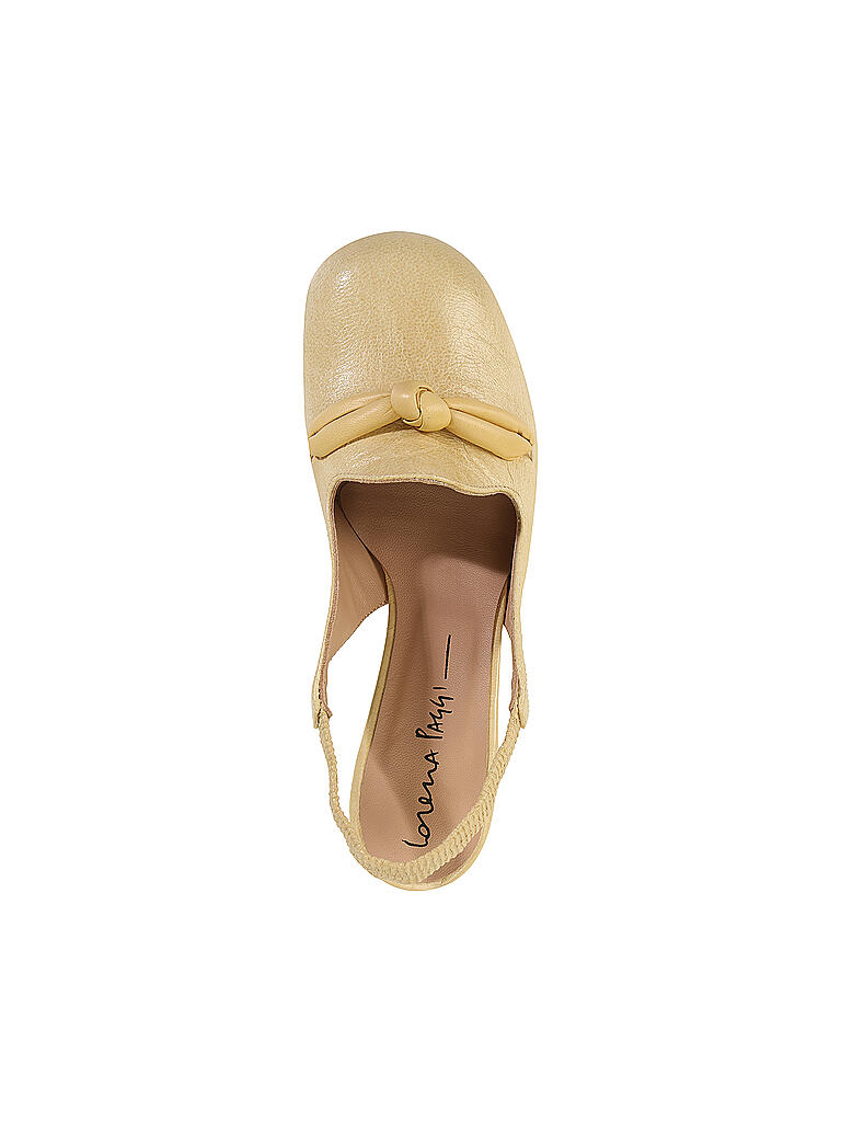 LORENA PAGGI | Slingpumps | gelb