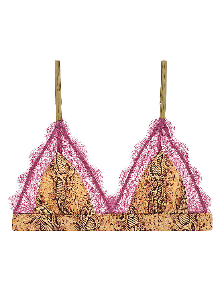 LOVE STORIES Bralette LOVE LACE brown braun | 70 A/B