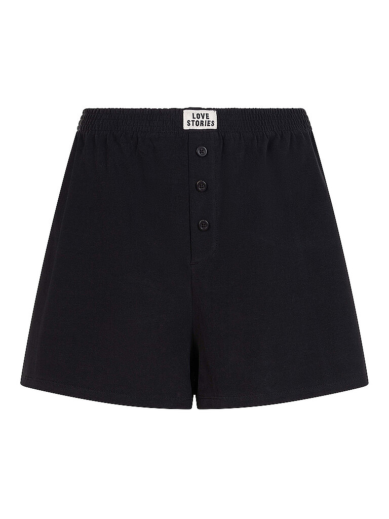 LOVE STORIES Loungewear Shorts schwarz | S