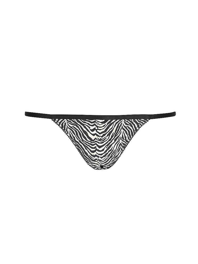 LOVE STORIES Slip WILD ROSE Zebra Print  schwarz | M