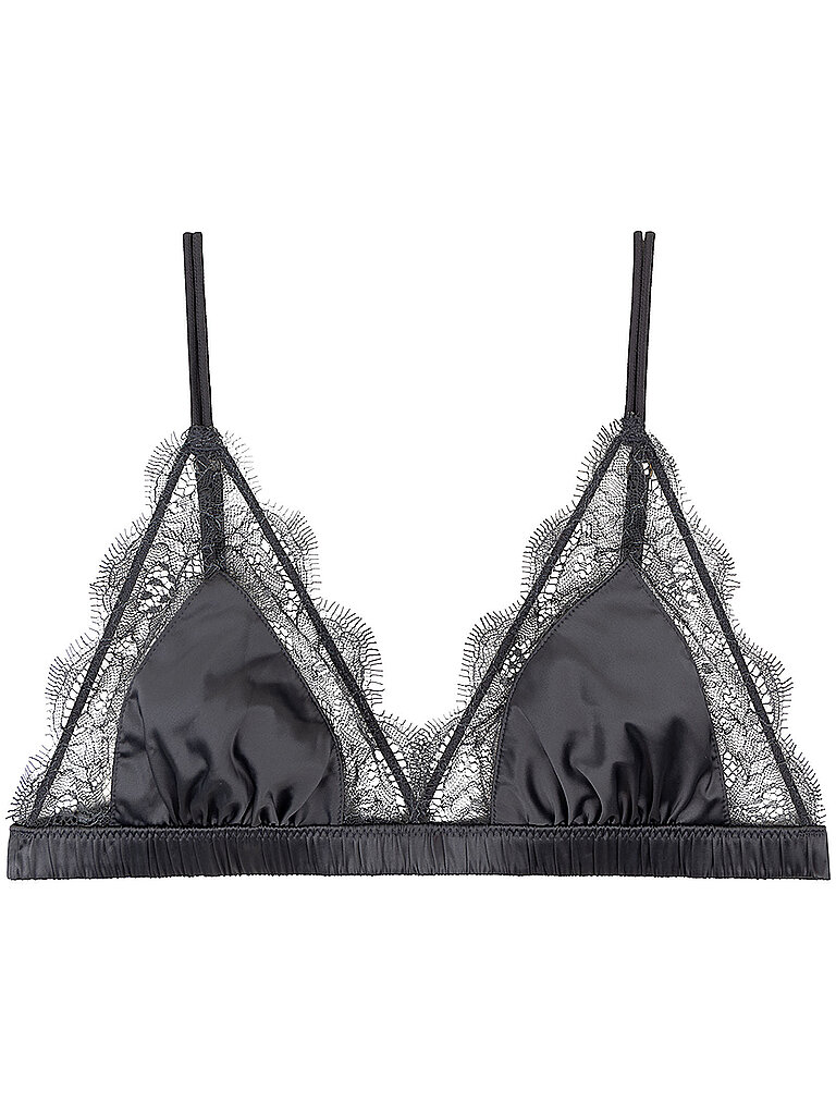 LOVE STORIES BH ohne Bügel LOVE LACE anthrazit grau | 75 A/B