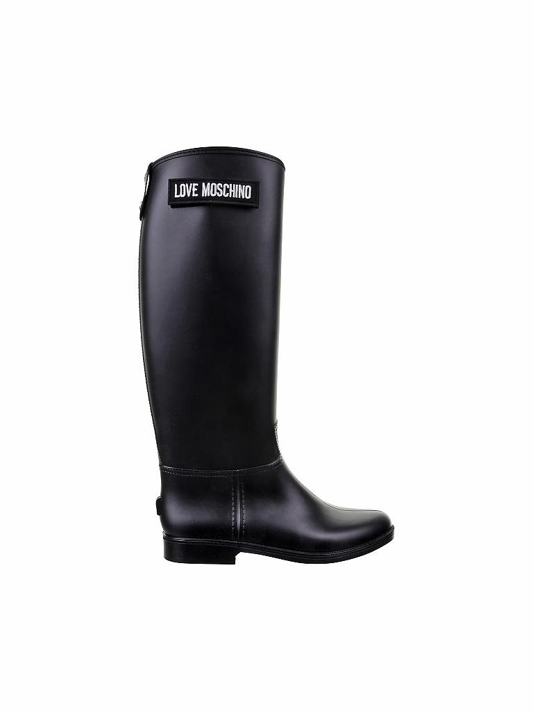 LOVE MOSCHINO | Gummistiefel | schwarz