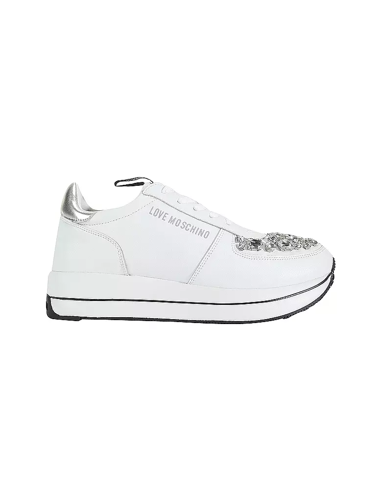 LOVE MOSCHINO | Sneaker  | weiss