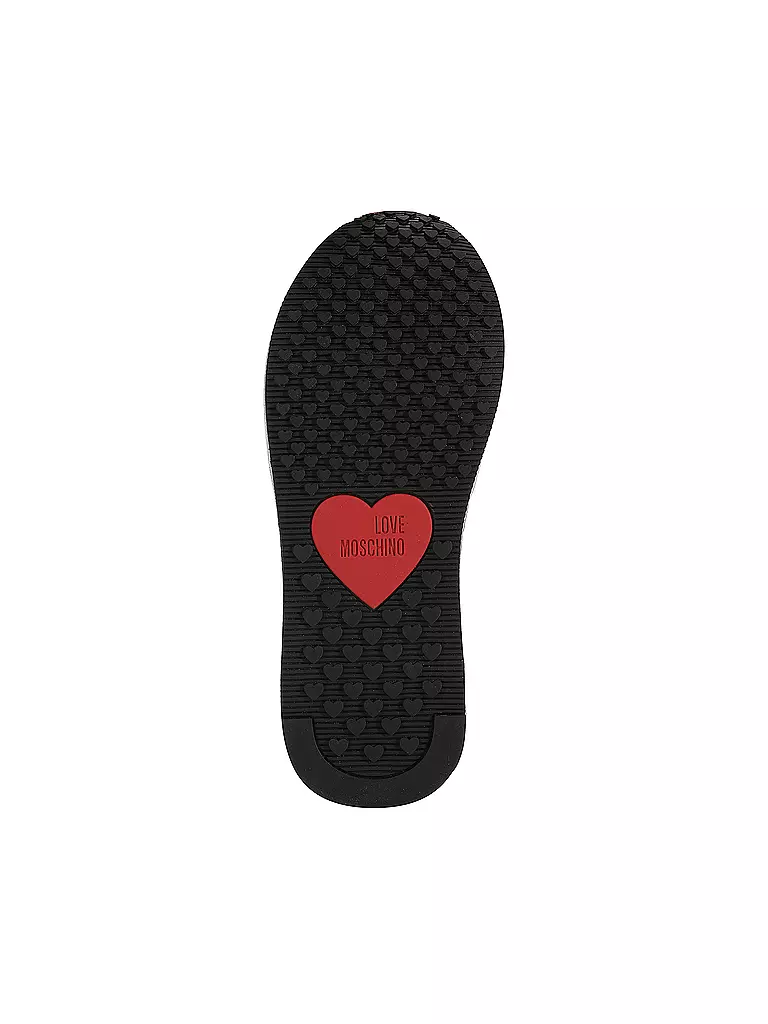 LOVE MOSCHINO | Sneaker  | weiss