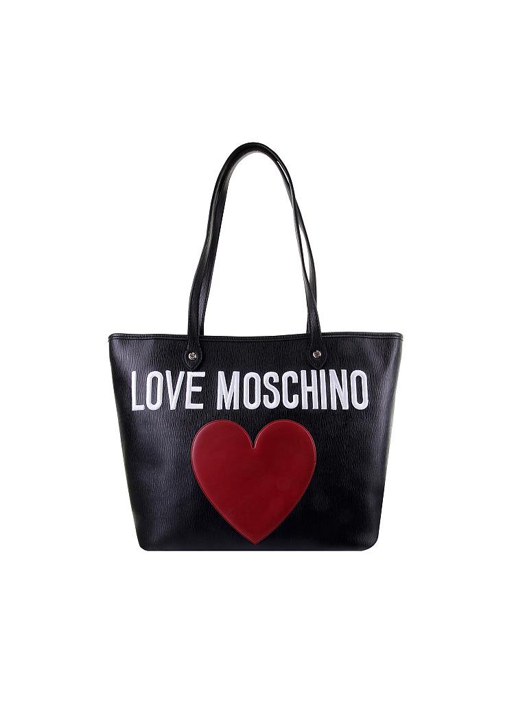 LOVE MOSCHINO | Tasche "Heart" | schwarz