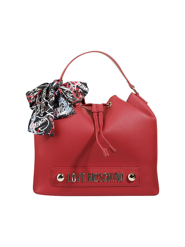 LOVE MOSCHINO | Tasche - Bucket  "Lettering Love Moschino" | rot