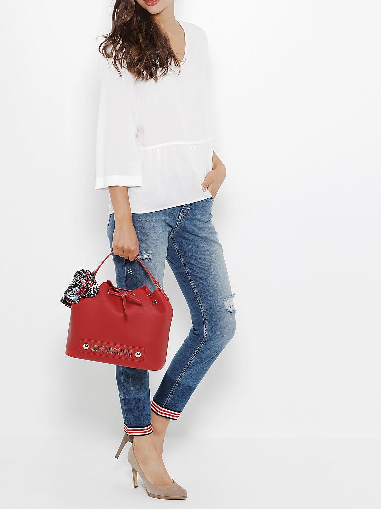 LOVE MOSCHINO | Tasche - Bucket  "Lettering Love Moschino" | rot