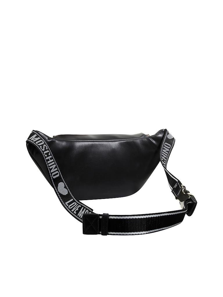 LOVE MOSCHINO | Tasche - Gürteltasche "The new chain hearts" | schwarz