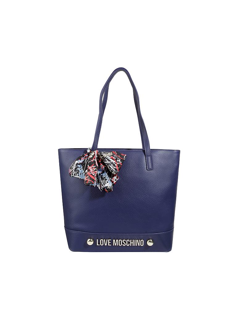 LOVE MOSCHINO | Tasche - Shopper "Lettering Love Moschino" | blau