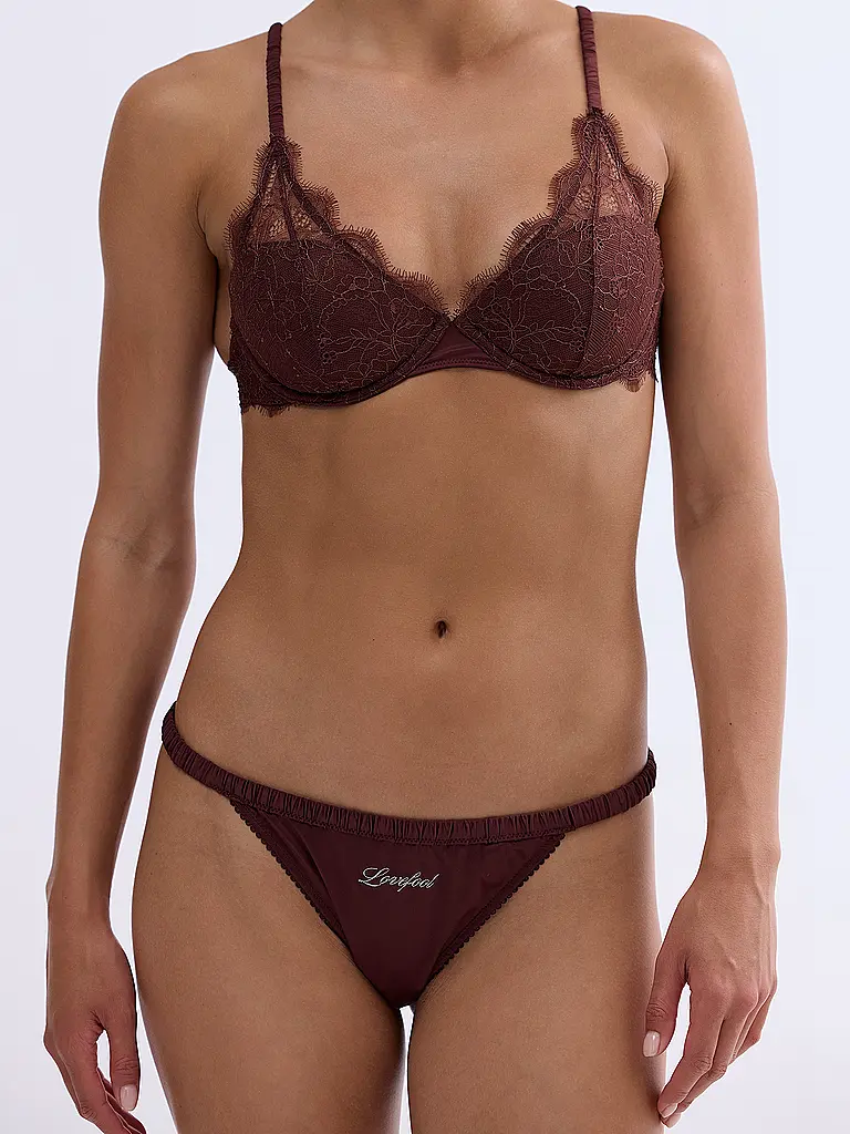 LOVE STORIES | BH mit Bügel GWYNETH Dark Brown  | braun