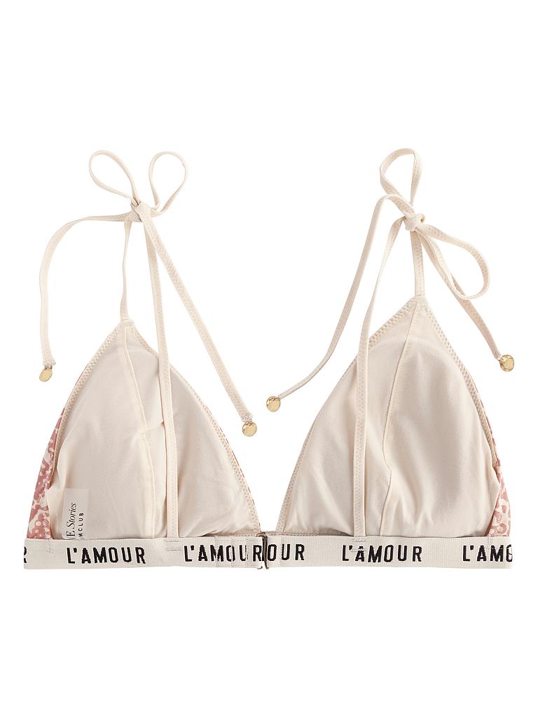 LOVE STORIES | Bikini-Triangel Top "Darling" (Pink Knit) | 