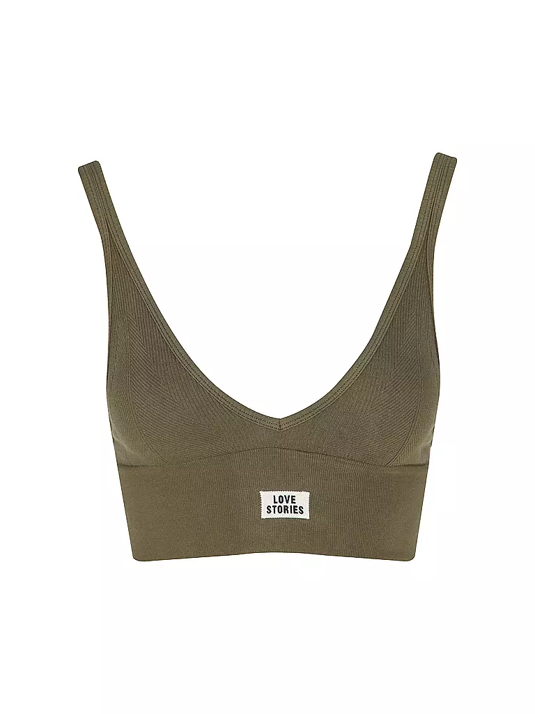 LOVE STORIES | Bustier  | olive