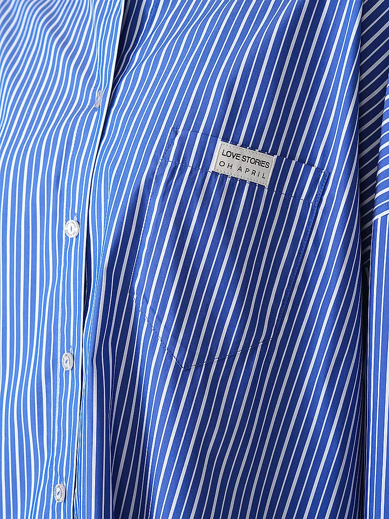 LOVE STORIES | Loungewear Bluse HAILEY | blau