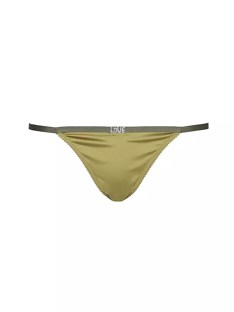 LOVE STORIES | Slip ROSIE Green  | olive