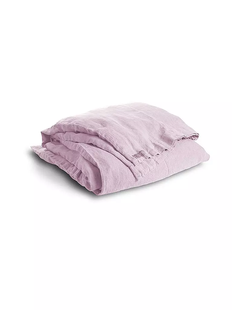 LOVELY LINEN | Leinen-Deckenbezug 135x200cm (Dusty Pink) | rosa