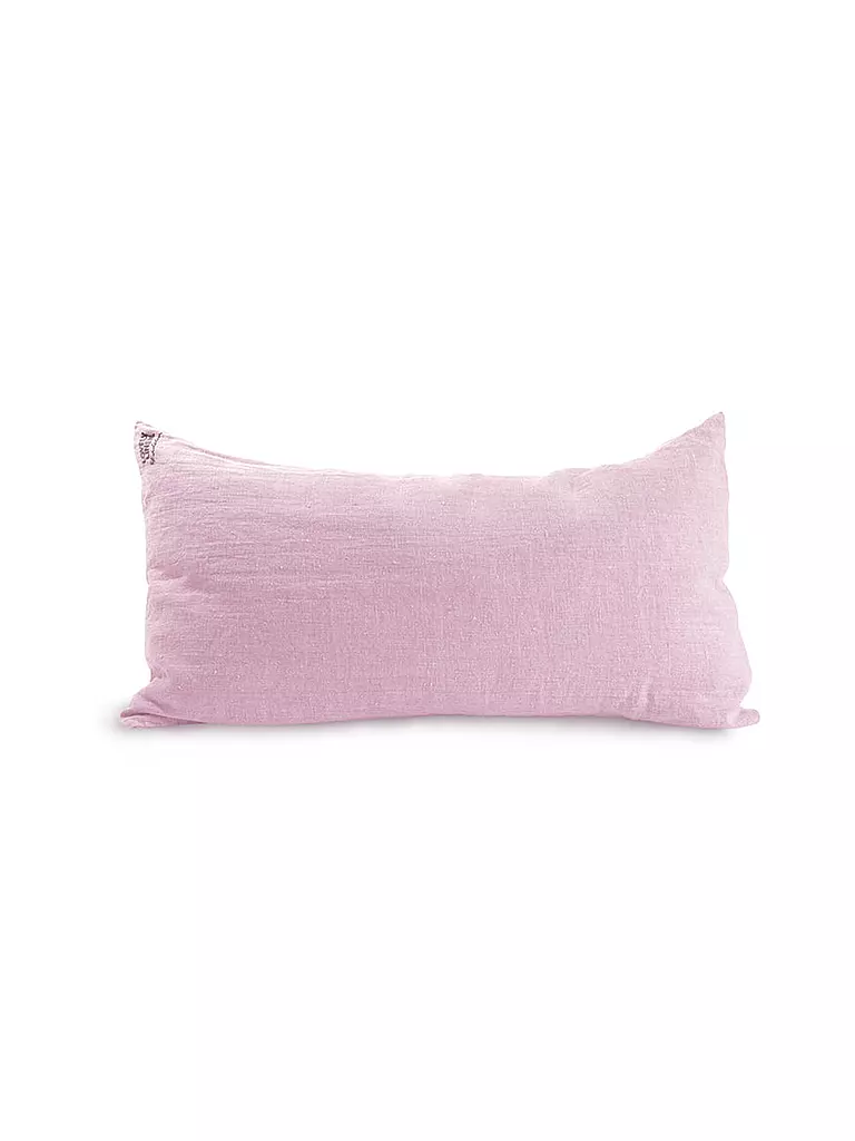 LOVELY LINEN | Leinen-Kissenbezug 40x80cm (Dusty Pink) | rosa