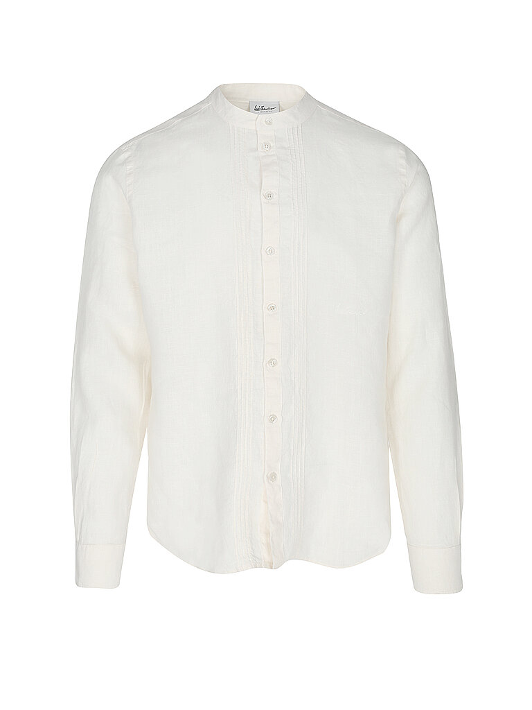 LUIS TRENKER Leinenhemd LUBARNAY creme | S