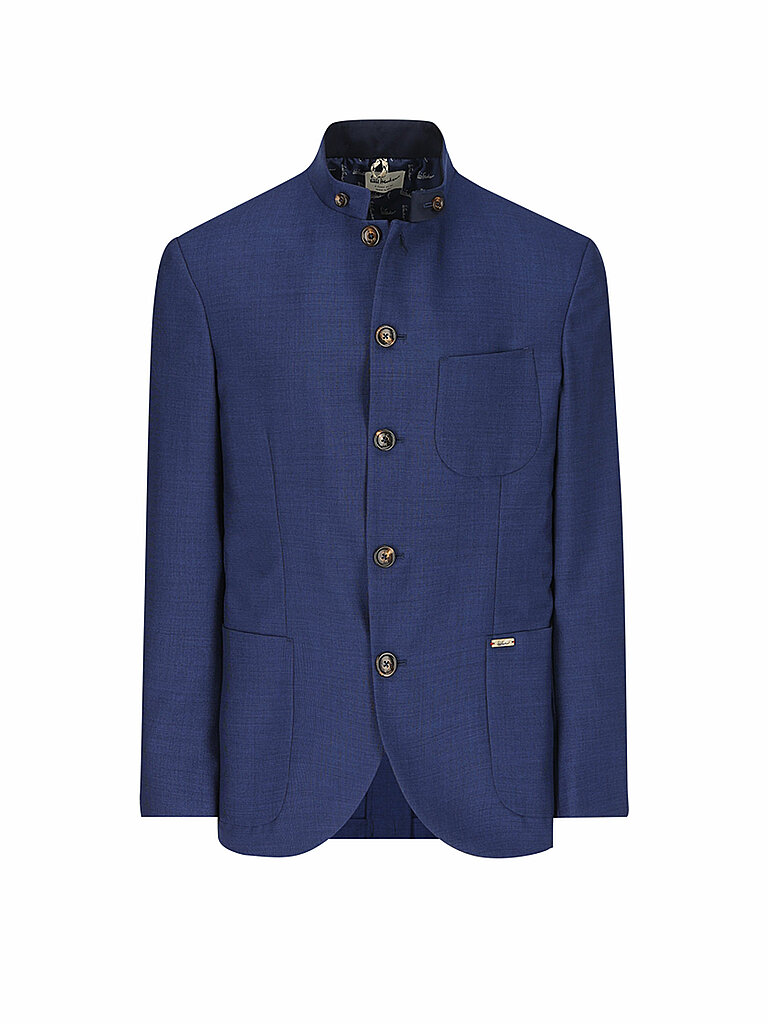 LUIS TRENKER Trachtensakko LUSANDRO COOL WOOL blau | 48