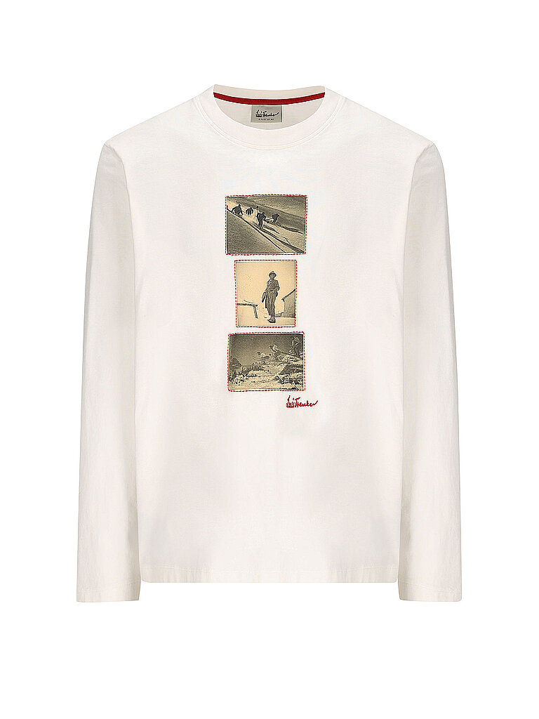 LUIS TRENKER Langarmshirt LUBODE weiss | S