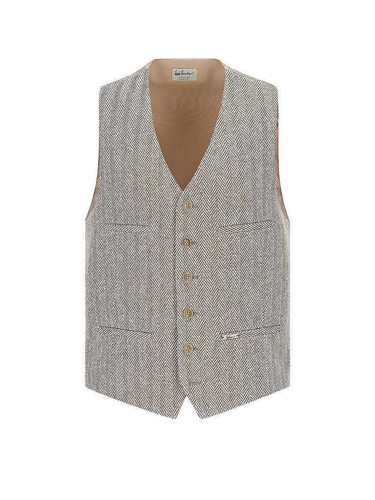 Trachtengilet LUSEBASTIAN hellbraun 48 herren