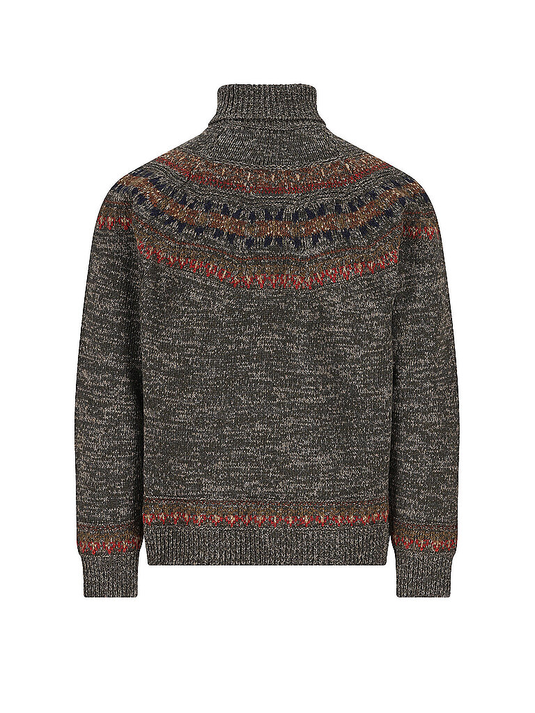 LUIS TRENKER Trachtenpullover LUWALBERT  dunkelgrün | S