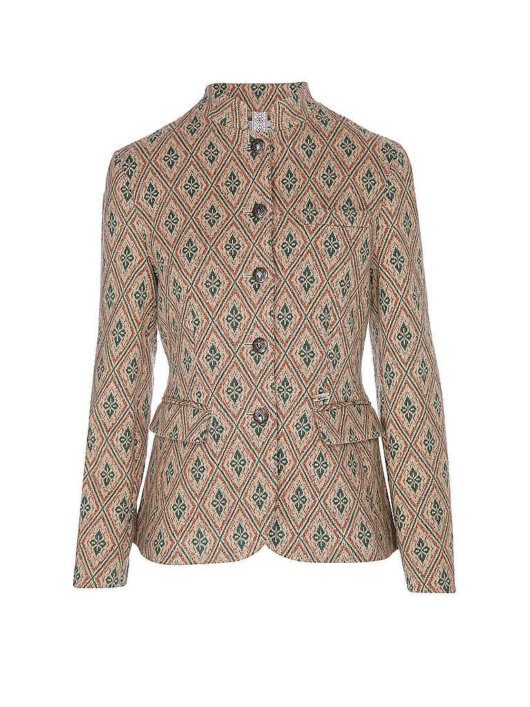 LUIS TRENKER Trachtenjacke LURANDA JERSEY HERITAGE hellbraun | 36