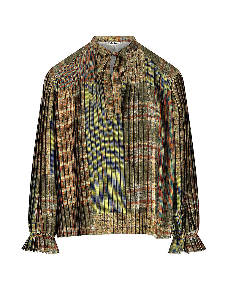 LUIS TRENKER Trachtenbluse LUBRESCA olive | XS