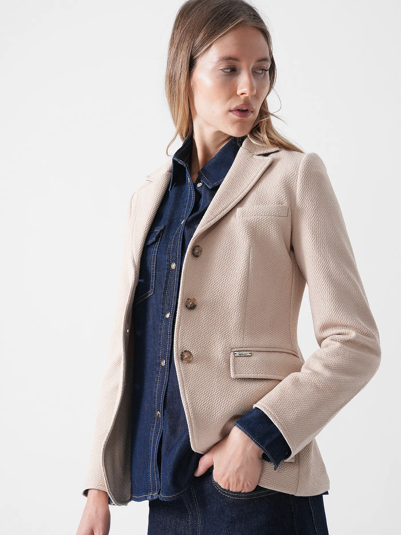 LUIS TRENKER | Blazer LURABEA | creme