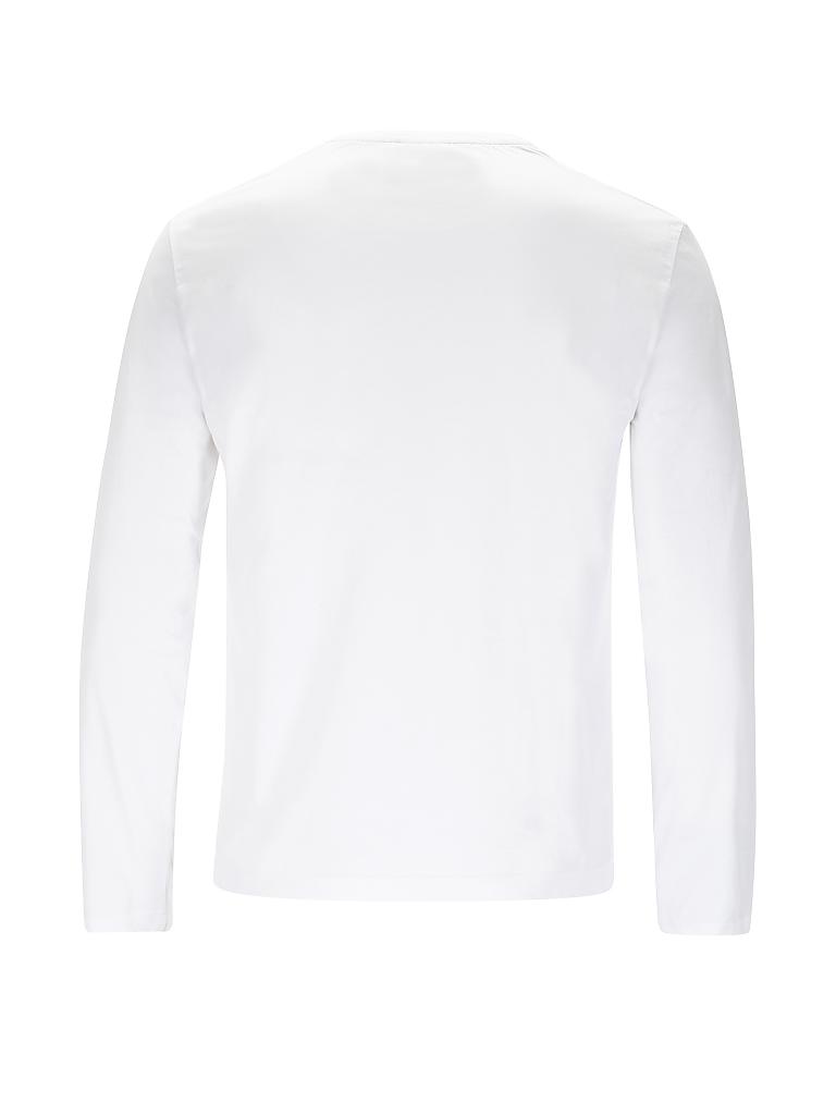 LUIS TRENKER | Langarmshirt "Alpine Lifestyle" | weiß