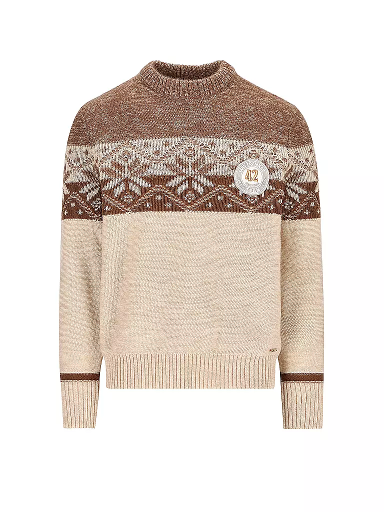 LUIS TRENKER | Pullover LUWALBERT  | creme