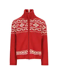 LUIS TRENKER | Strickjacke LUWALL | rot