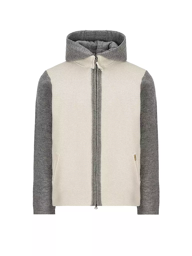 LUIS TRENKER | Strickjacke LUWALLACE  | creme