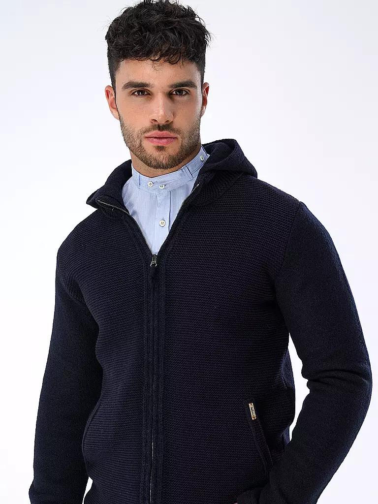 LUIS TRENKER | Strickjacke LUWALLACE  | blau