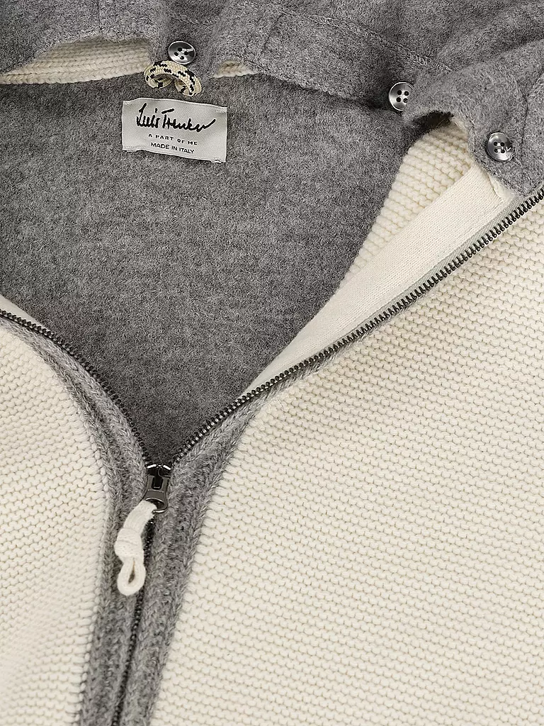 LUIS TRENKER | Strickjacke LUWALLACE  | creme