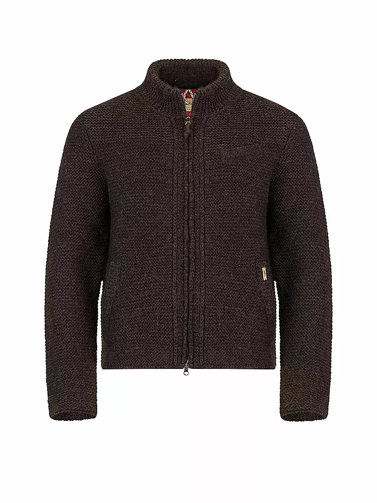 LUIS TRENKER | Strickjacke Wall | braun