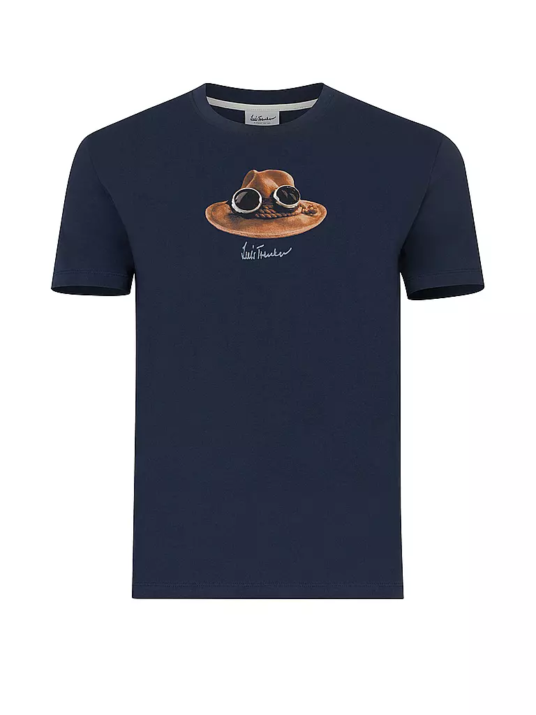LUIS TRENKER | T-Shirt  | dunkelblau