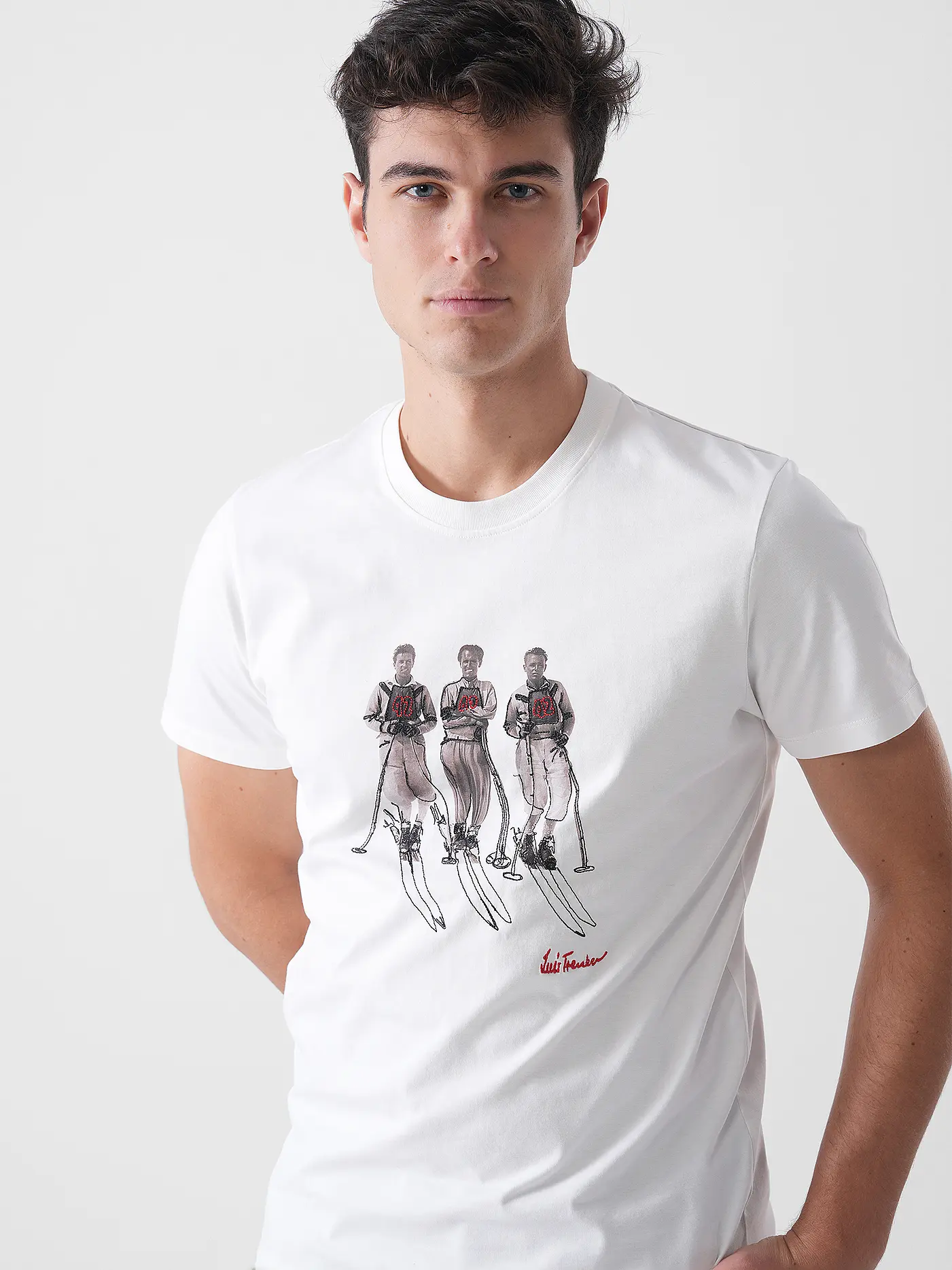 LUIS TRENKER | T-Shirt LUTRIX | weiss