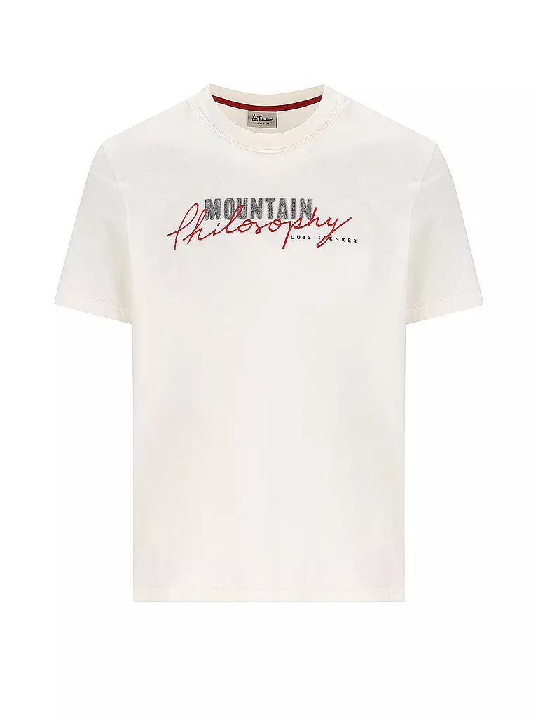 LUIS TRENKER | T-Shirt PHILOSOPHIST | weiss