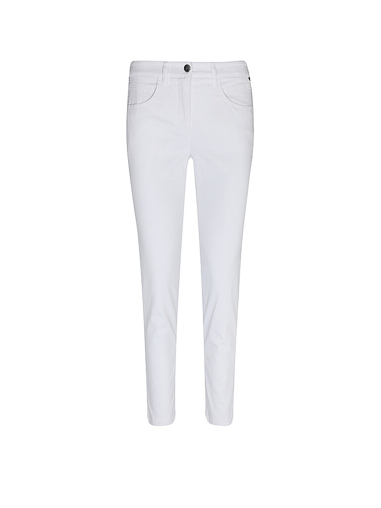 Hose Skinny Fit 7/8 weiss 40 damen