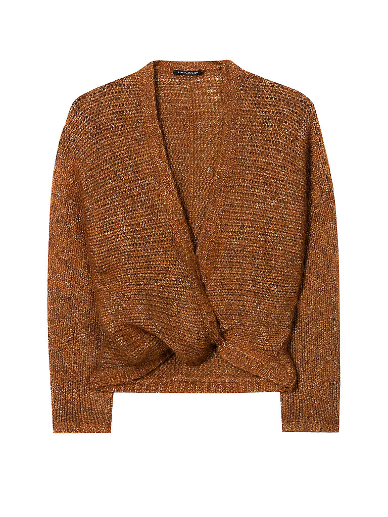 Cardigan orange 42 damen
