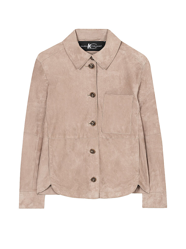 LUISA CERANO Lederjacke  braun | 36
