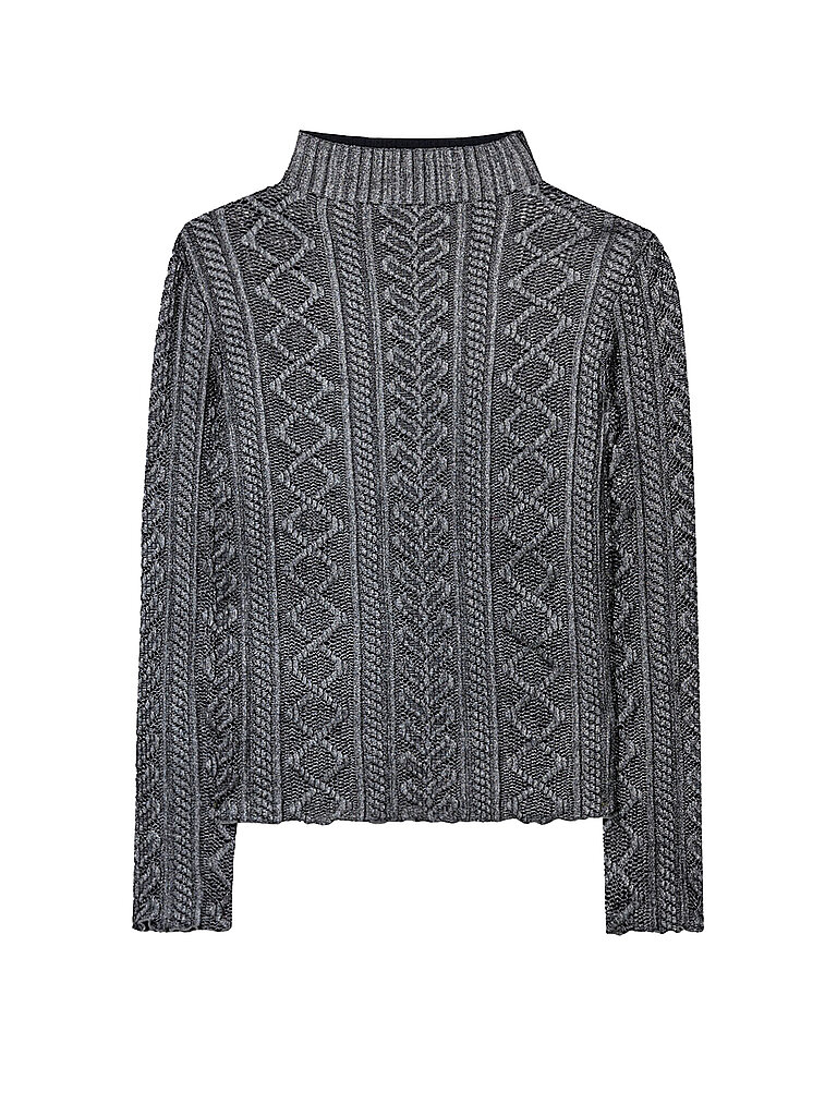 LUISA CERANO Rollkragenpullover grau | 34