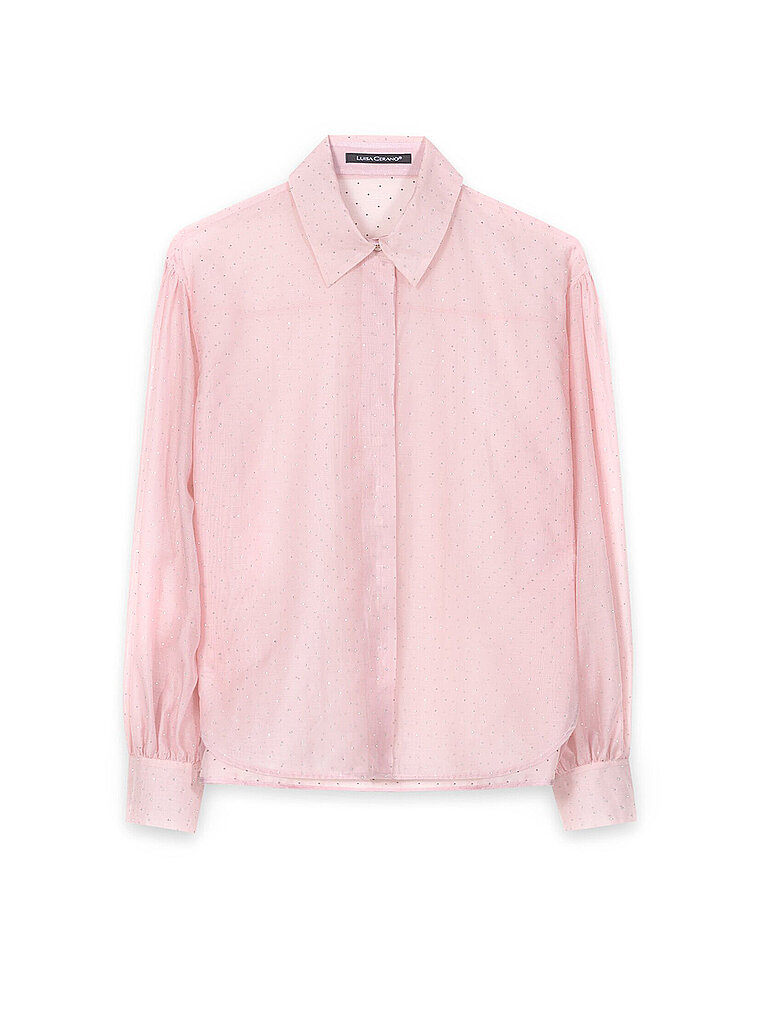 Hemdbluse rosa 38 damen