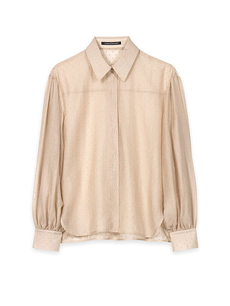 LUISA CERANO Hemdbluse camel | 36